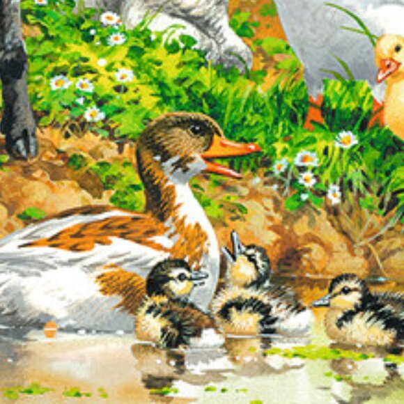 New sealed Ravensburger 100XXL Puzzle-Animals Get Together 100 Pcs Farm Animals - Picture 7 of 16